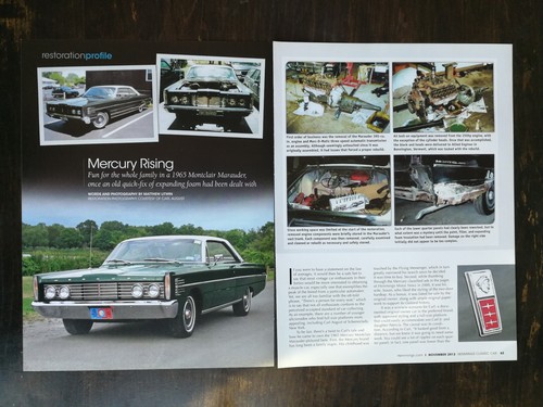 Mercury monclair marauder 1965 - marauder,