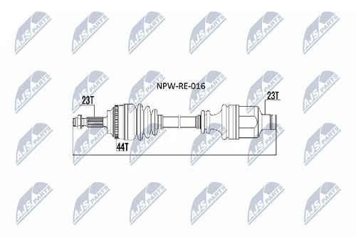 Albero motore nty npw - albero,