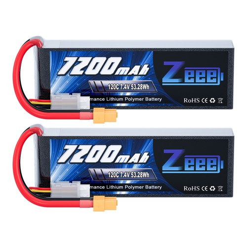 Zeeee 120c 7200mah - 7.4v, 2s