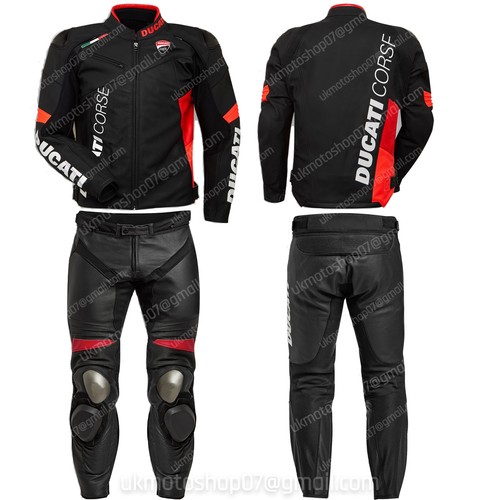 Ducati pantaloni pelle da - pantaloni,