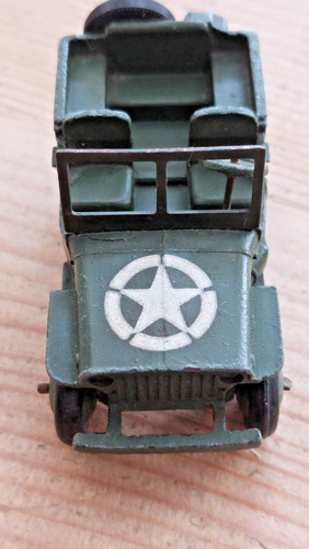 Dinky toys army jeep - dinky,