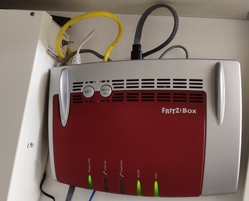 Modem router fritz box - modem-router, 7490