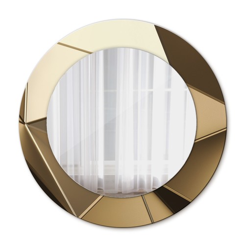 Specchio rotondo design con