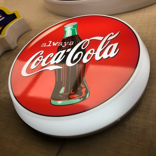 Coca cola illuminated wall - cola,