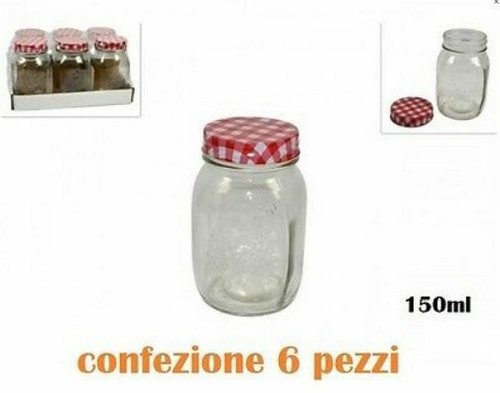 Set pezzi barattolo - 6,