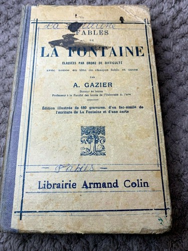 Libro antico fables della - libro,