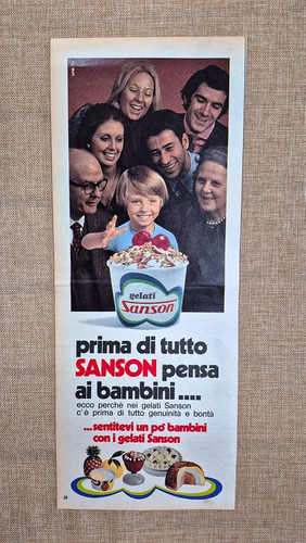 Gelati sanson pensa bambini - gelati,