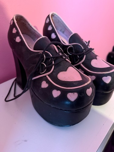 Scarpe demonia charade nere - scarpe,