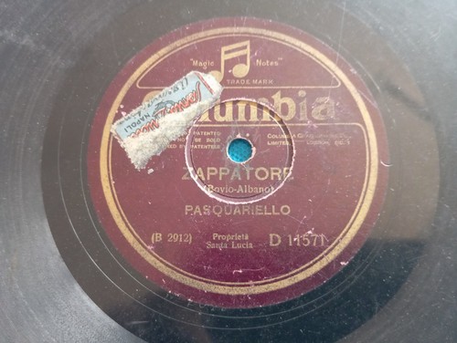 Disco giri pasquariello - disco, 78