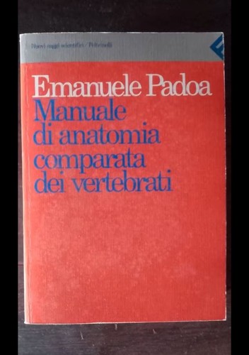 Anatomia comparata dei - comparata,