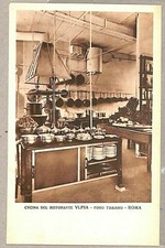 ab0245 - CARTOLINA D'EPOCA - ROMA Città: Cucina del Ristorante Vlpia