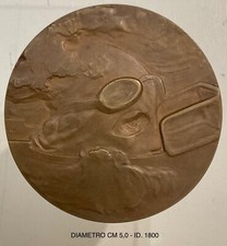 REGIA AERONAUTICA MEDAGLIA GRANDE MODULO PRIMI VOLI MOTORE STELLARE