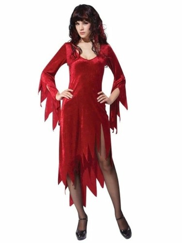 Costume vestito sirena rossa