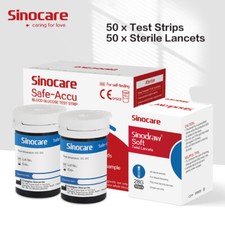 Sinocare Strisce Glicemia 50