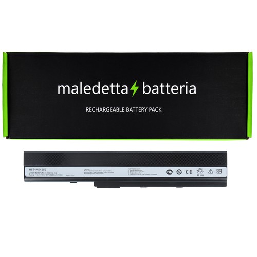 Batteria nera per asus - nera, x52j