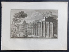 Stampa antica giuseppe vasi - stampa,