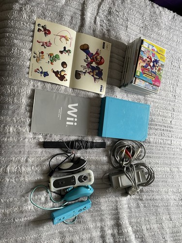 Nintendo wii azzurra usata - azzurra, +