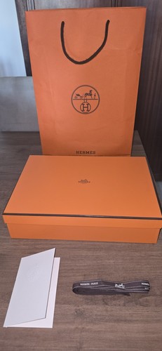 Scatola hermes con sacchetto - scatola,
