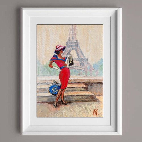 Parigi moda figurativa - moda,