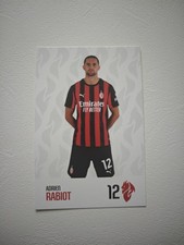 Cartoline Introvabili 2025/26 AC Milan (Postcard Rare) - Rabiot
