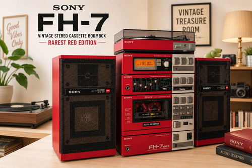 Sony mkii red - fh-7,