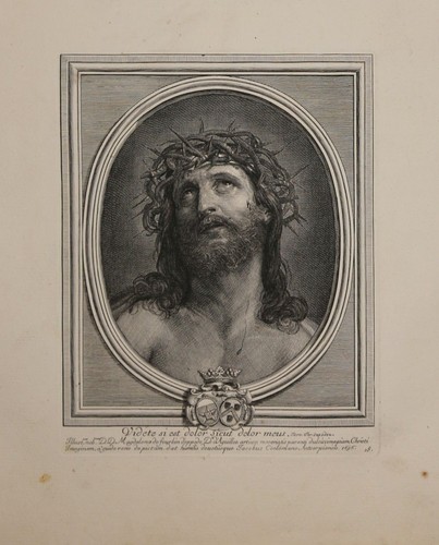 Gesù con corona spine - di,