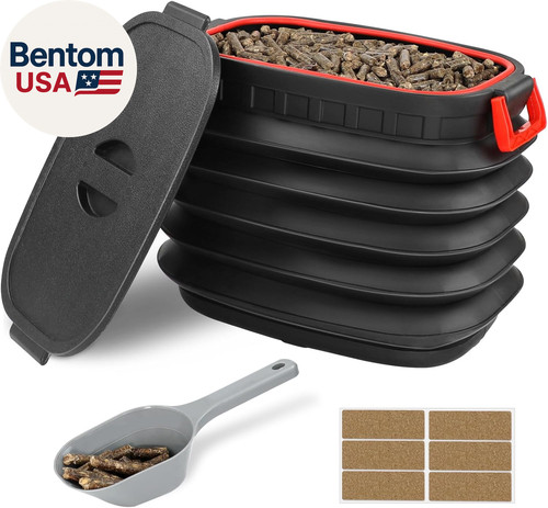 Kit contenitori pellet legno - contenitori,