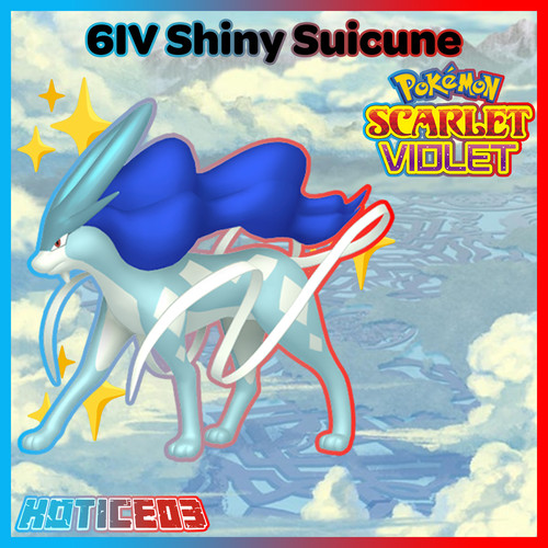 6iv suicune pokemon - suicune,