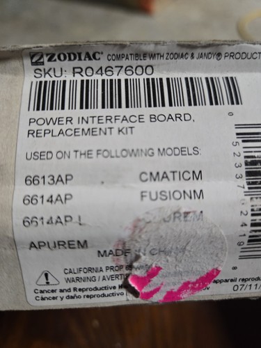 Jandy power interface pcb - jandy,