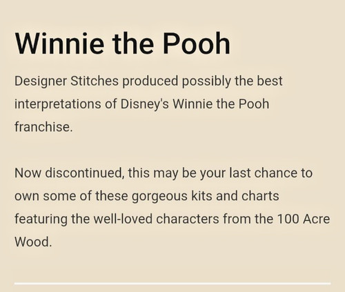 winnie the pooh punto croce