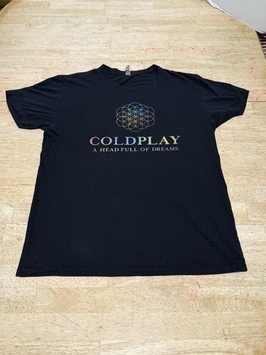 Shirt nera coldplay a head - nera,