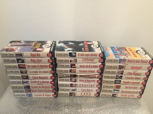 Videocassette vhs film - film, del
