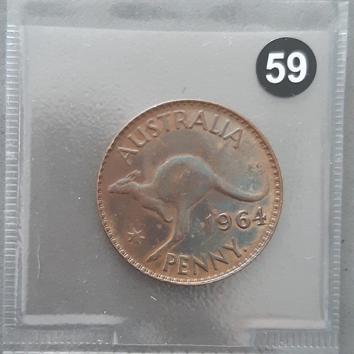 Australia penny elizabeth ii - *,