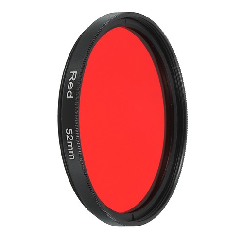 Filtro fotografico rosso 52mm - filtro,
