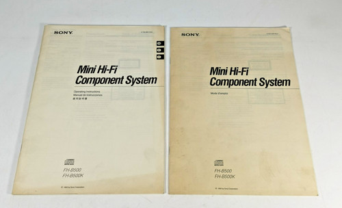 Sony mini component - sony,