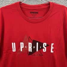 Uprise Skate Shop T Shirt Uomo XL Rosso Skateboard Tee Westside Fanatici Skater