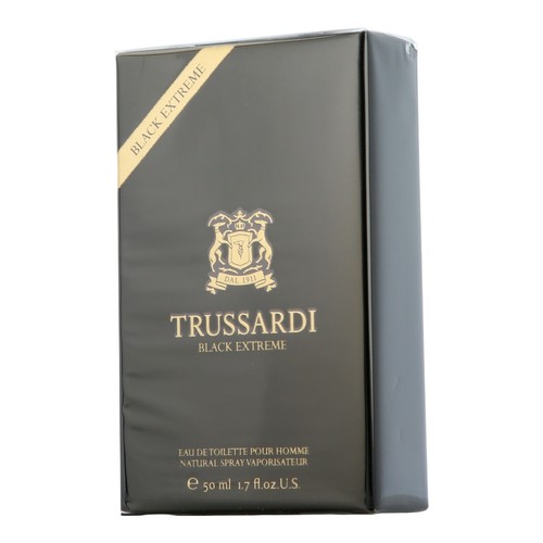 Trussardi black extreme edt - black,