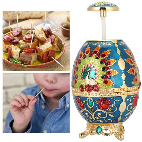Toothpick holder retro metal - holder,