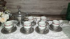 ANNI 70 SEI TAZZINE PORCELLANA