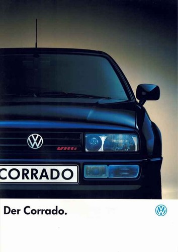 Catalogue brochure corrado - brochure, vw