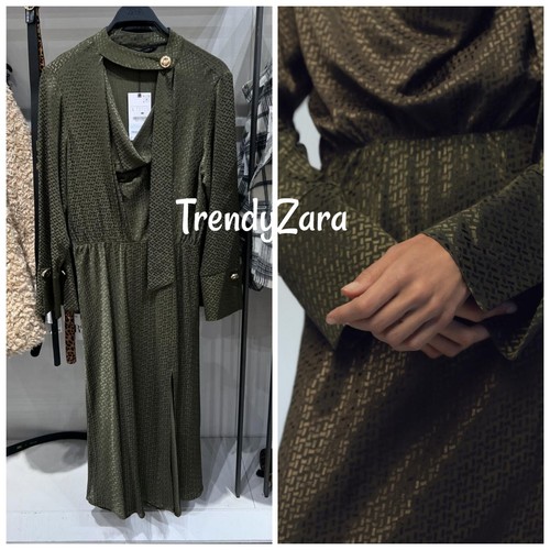 New zara aw24 jacquard midi - zara,