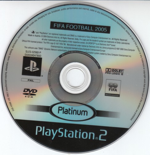 Fifa football 2005 - 2005, platinum