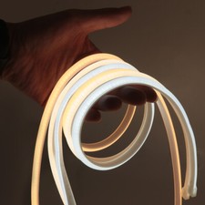 COB STRISCIA STRIP FLEX LED BOBINA NEON 220v FLESSIBILE TUBO ESTERNO 1m a 20m