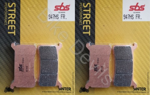 Pastiglie freno anteriori sbs - pastiglie,