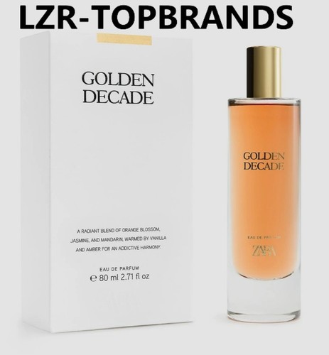 Zara golden decade 80ml eau - zara,