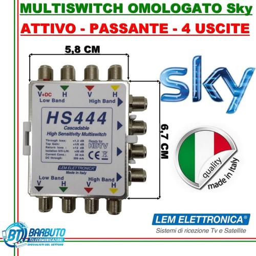 Multiswitch omologato sky - multiswitch,
