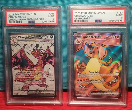 Lotto charizard psa mint - psa,