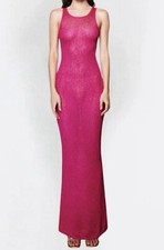 ASTA RESORT Natalia Dress Fuchsia Size Small