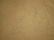 XIX secolo Disegno Neoclassico su carta  Altissima la qualità cm 28