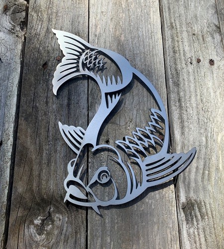 Koi carpa pesce acciaio - carpa, arte